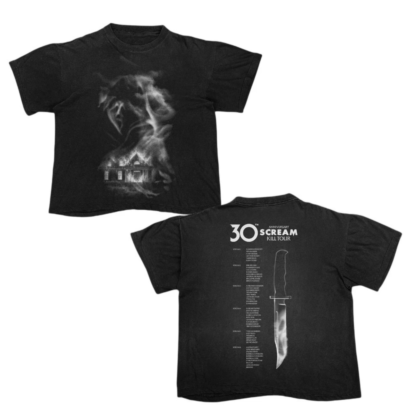 Scream 30th Anniversary Kill Tour 2026 Horror Movie Graphic T Shirt gallery