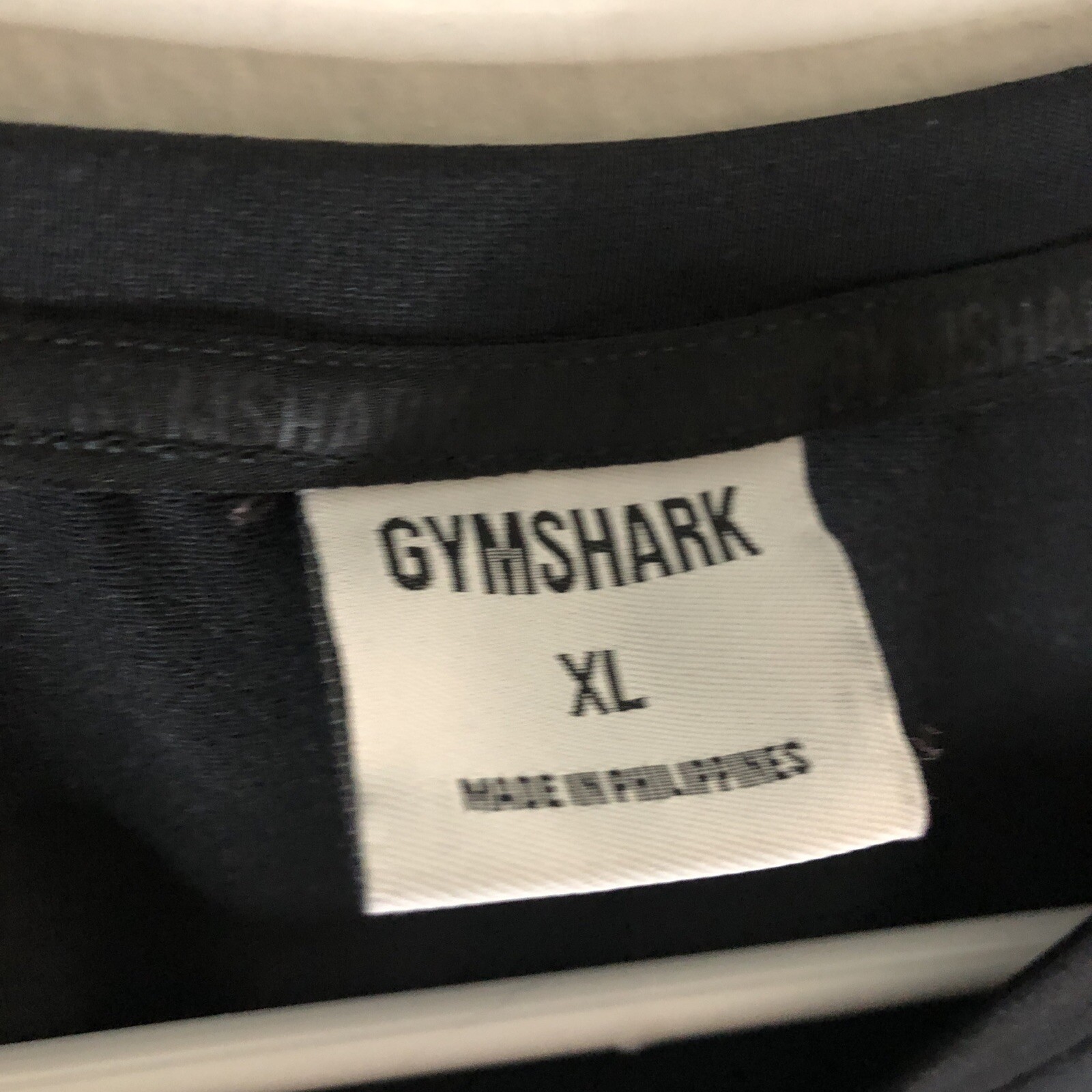 Gymshark Mens XL Knit Training Gym Running Jogging Weightlifting T-Shirt Black gallery