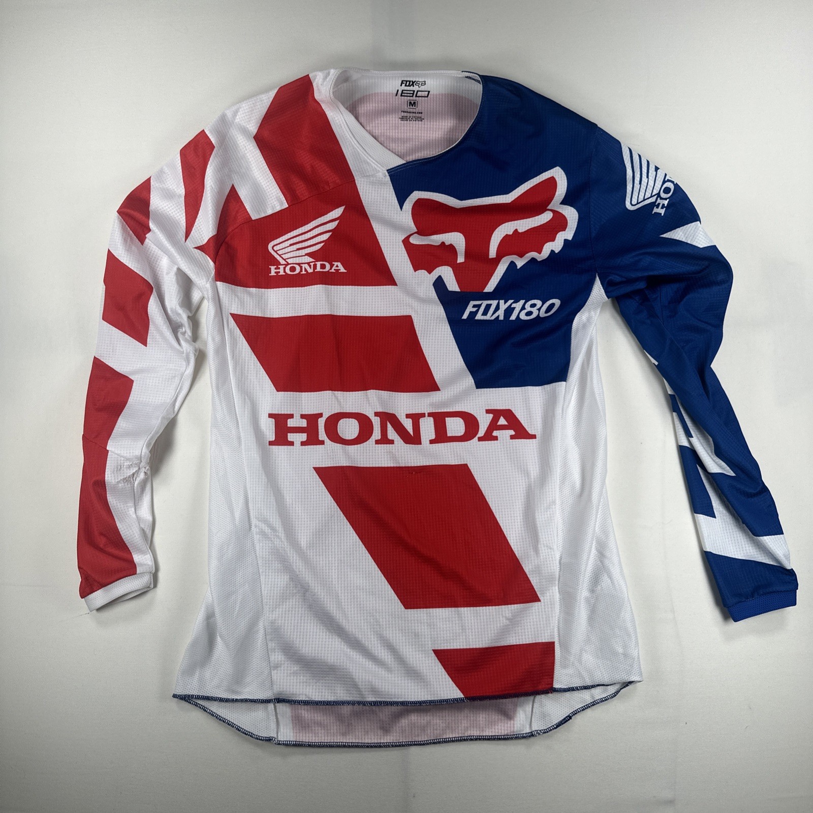 Fox Racing Jersey Shirt Mens M MEDIUM Multi Color Camo Motocross Dirt Bike 180 gallery