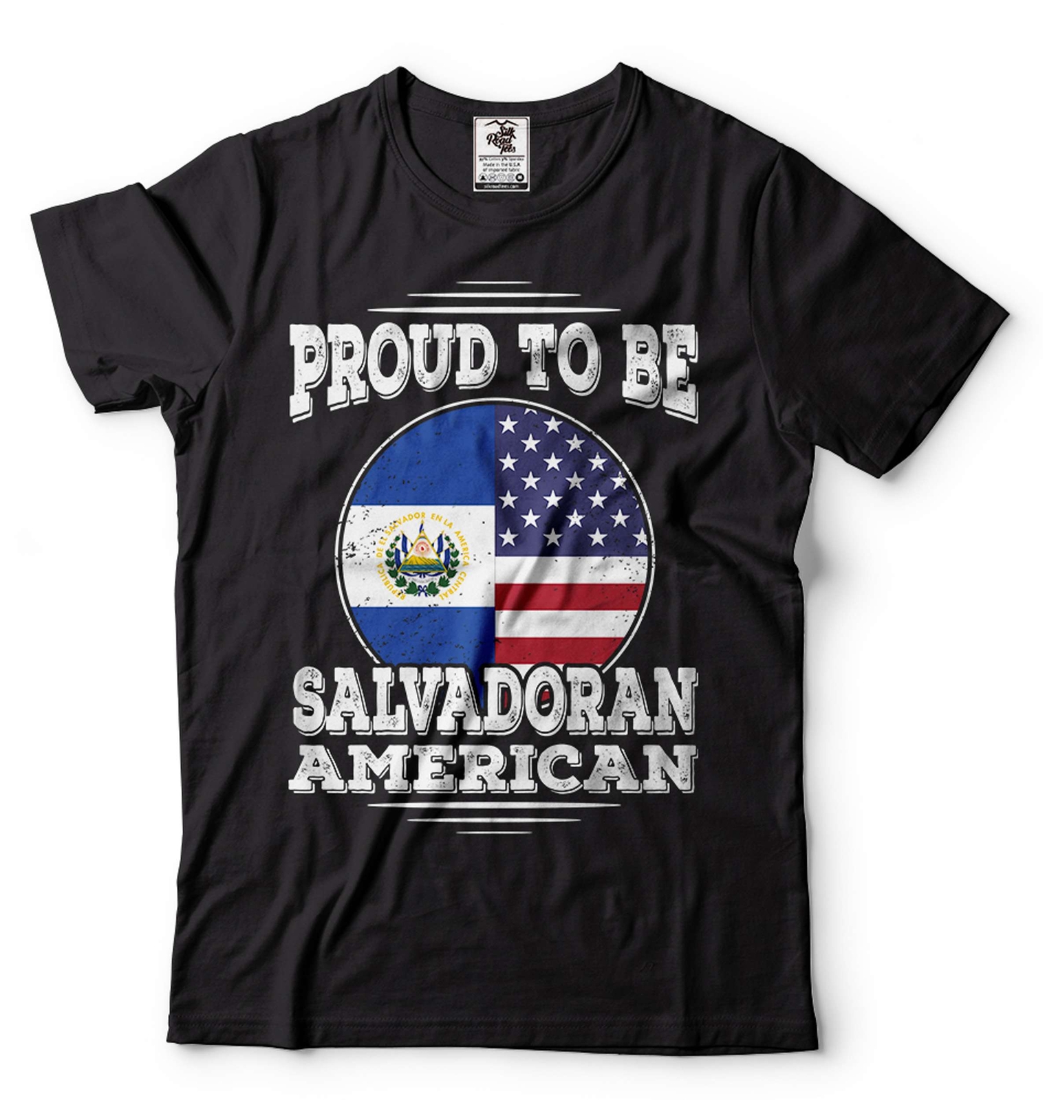 Proud To Be Salvadoran American Tee El Salvador Patriotic Shirt El Salvador Tee gallery