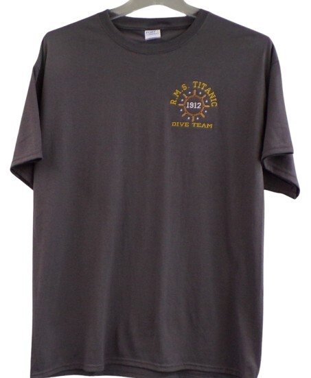 R.M.S. TITANIC DIVE TEAM 1912 Embroidered Collector T-Shirt S-6XL, LT-4XLT New gallery