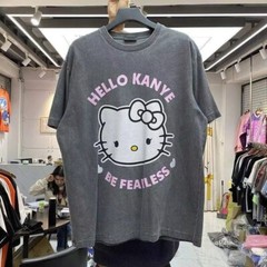 Kanye West Graphic Retro Classic Charcoal Color Unisex Tshirt For Men Women