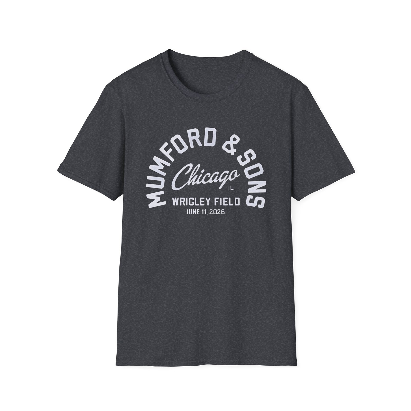 Mumford & Sons Chicago T-Shirt | Wrigley Field Concert Tee gallery