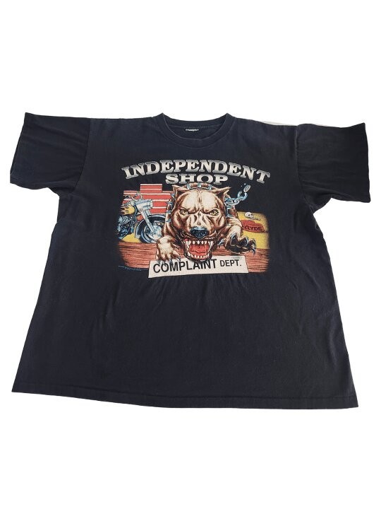 Vintage 1993 Harley Davidson Hamburg Germany T Shirt XXL Single Stitch Trinity 9 gallery