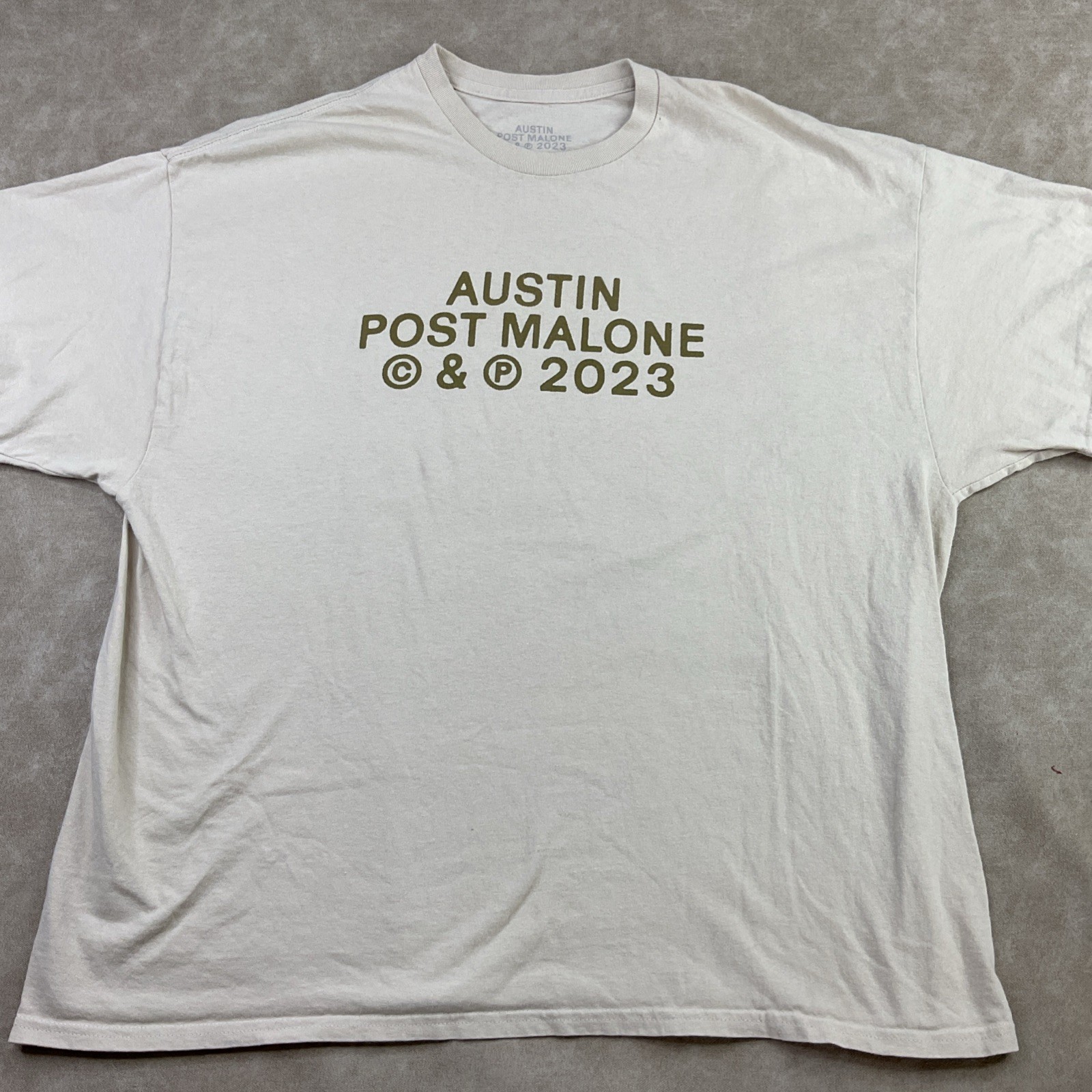 Post Malone T-Shirt Sz 2XL Austin 2023 Tour If Y’all Weren’t Here I’d Be Crying gallery