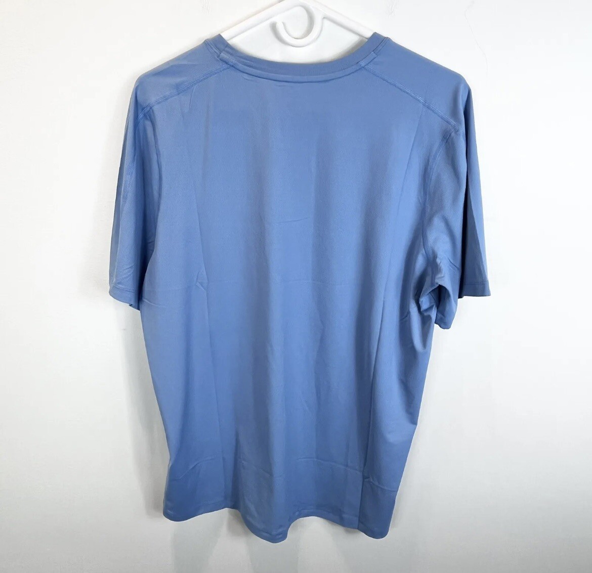 Peloton Shirt Men’s Sz Medium Blue Atheltic Nylon Blend Tee gallery