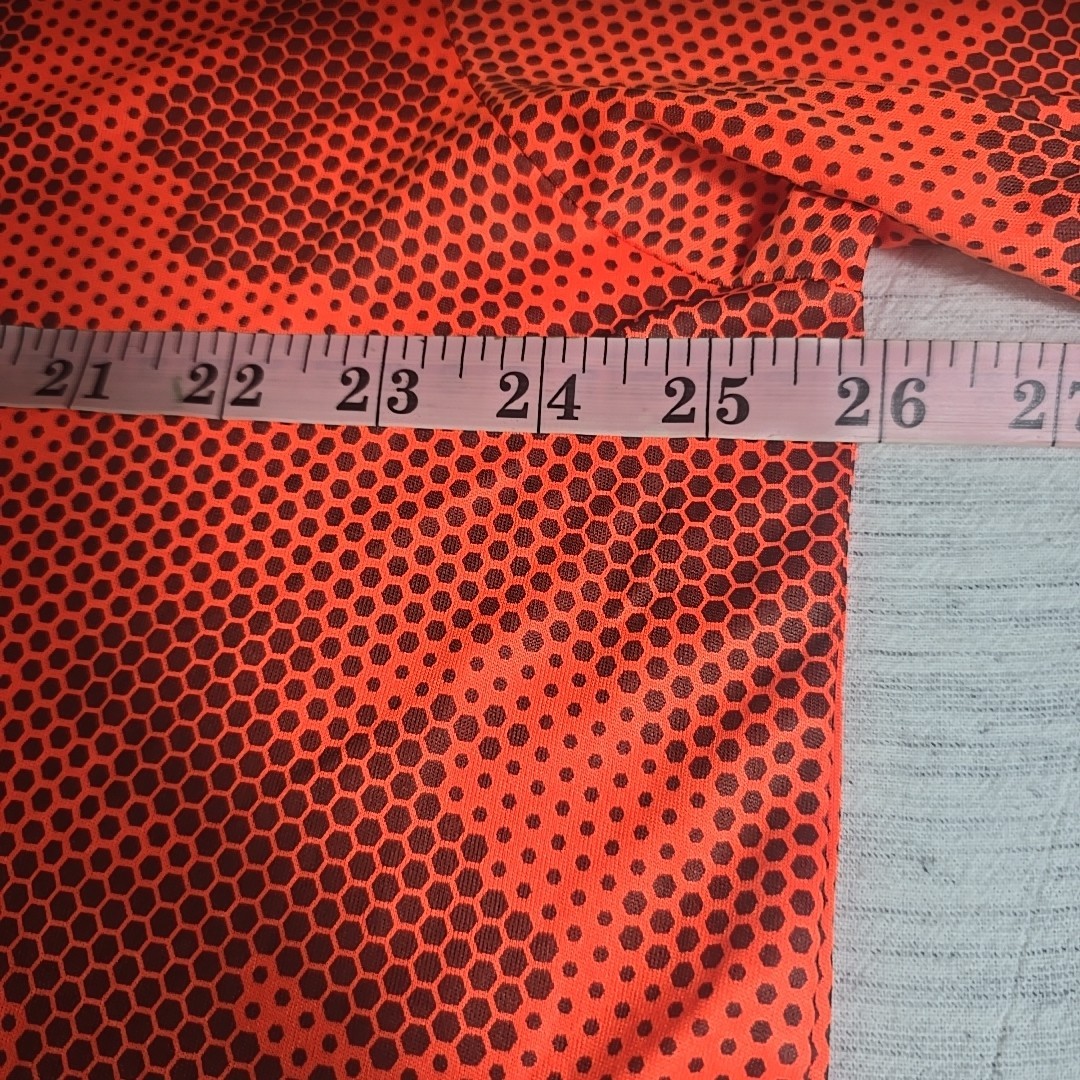 Sport-Tek Baseball Crazy Shirt 2XL Orange Camo Mesh ST370 Performance Tee gallery