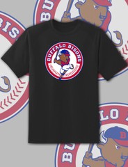 Buffalo Bisons Milb Team Logo Milb T Shirt Youth M – Adult 6XL Fast Ship!