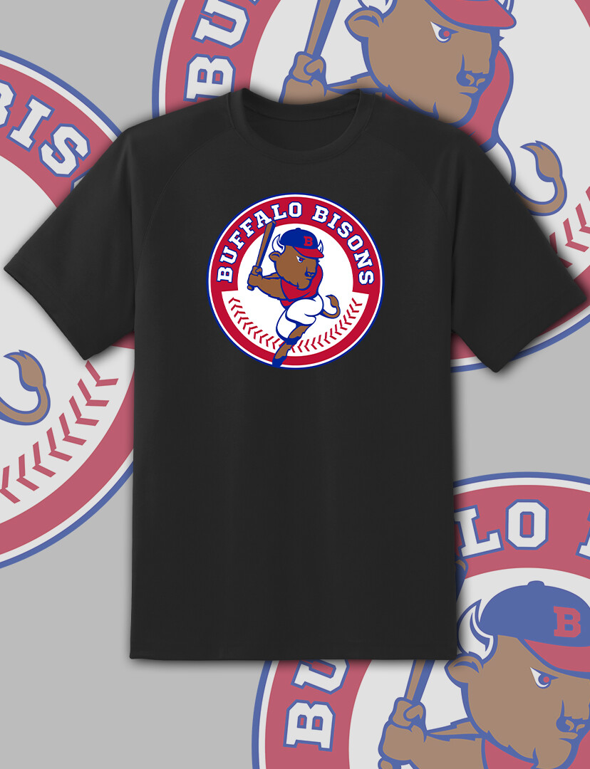Buffalo Bisons Milb Team Logo Milb T Shirt Youth M – Adult 6XL Fast Ship!