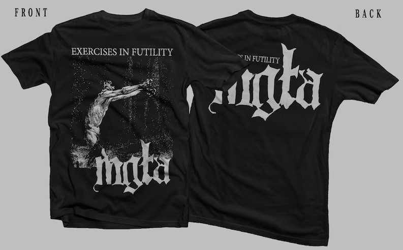 MGŁA Exercises In Futility Artwork Shirt – Unisex Print Tee – S,M,L,XL,2XL-5XL