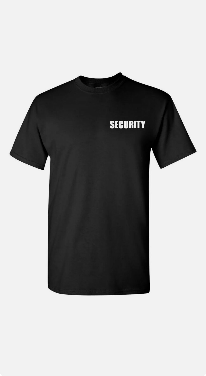 Security T-Shirt Event Staff Uniform Guard Mens T Shirt. USA SIZES gallery
