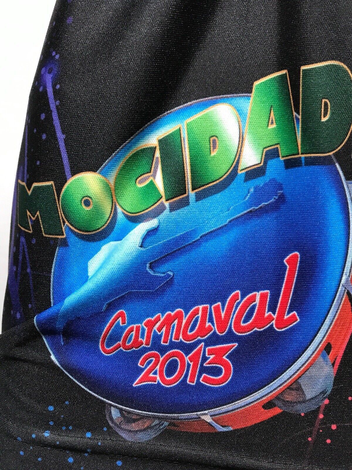 Rock Carnival in Rio Brazil Samba Bicycle Shirt Eu Vou de Mocidade Carnaval XL gallery