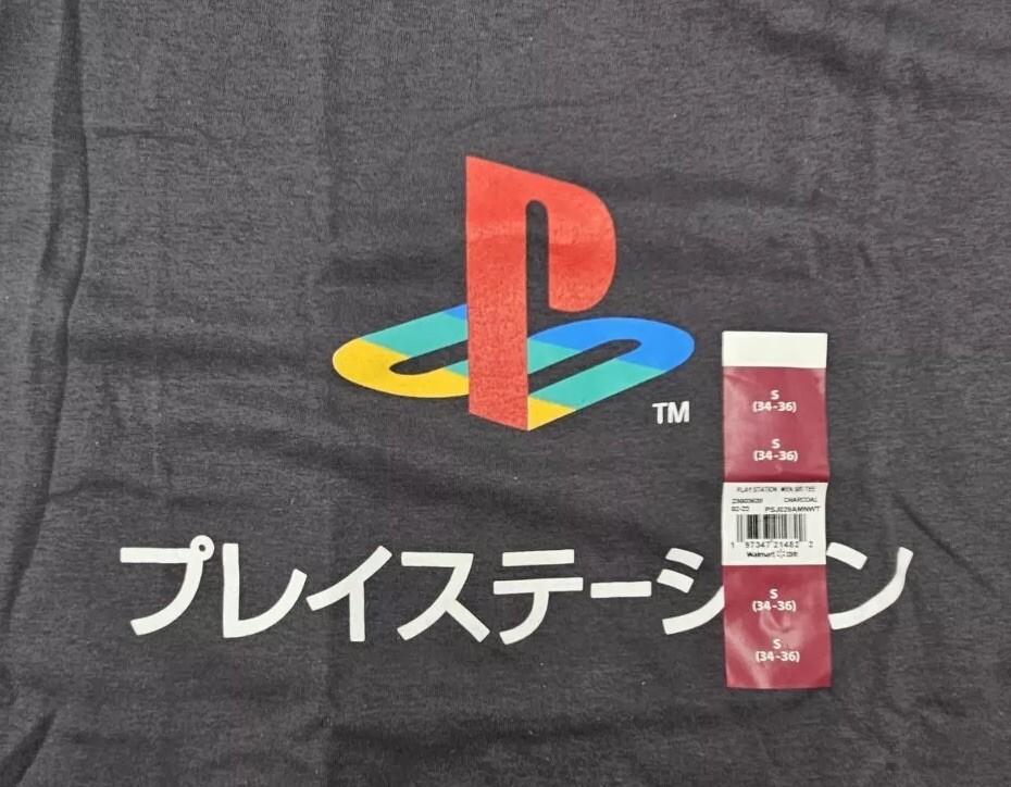 Brand New Japanese PlayStation Men’s Graphic Tee Short Sleeves Small S 34-36 gallery
