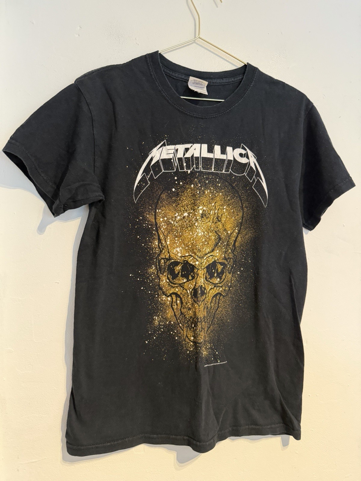 Vintage Y2K Metallica Shirt Size Small Metal Rock Band Retro Black Gig Festival gallery