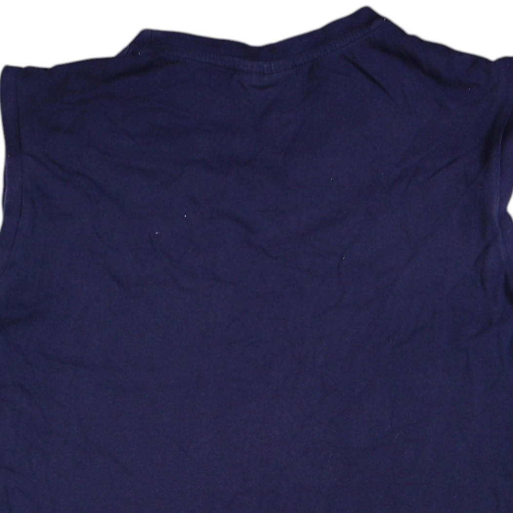 Slazenger Mens Tank Top Size M Blue Sleeveless Scoop Neck 100% Cotton gallery