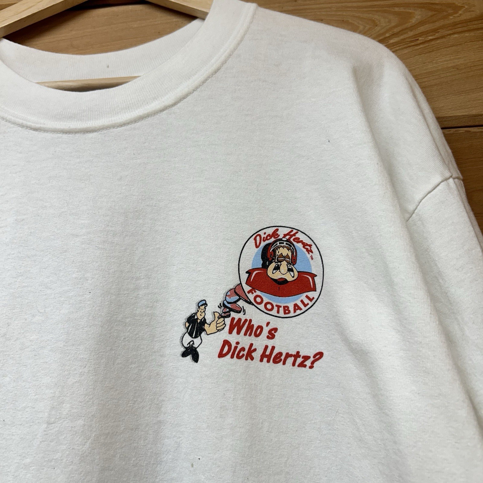 Vintage 1999 Dick Hertz Funny Raunchy Innuendo Big Johnson Parody T Shirt Sz XL gallery