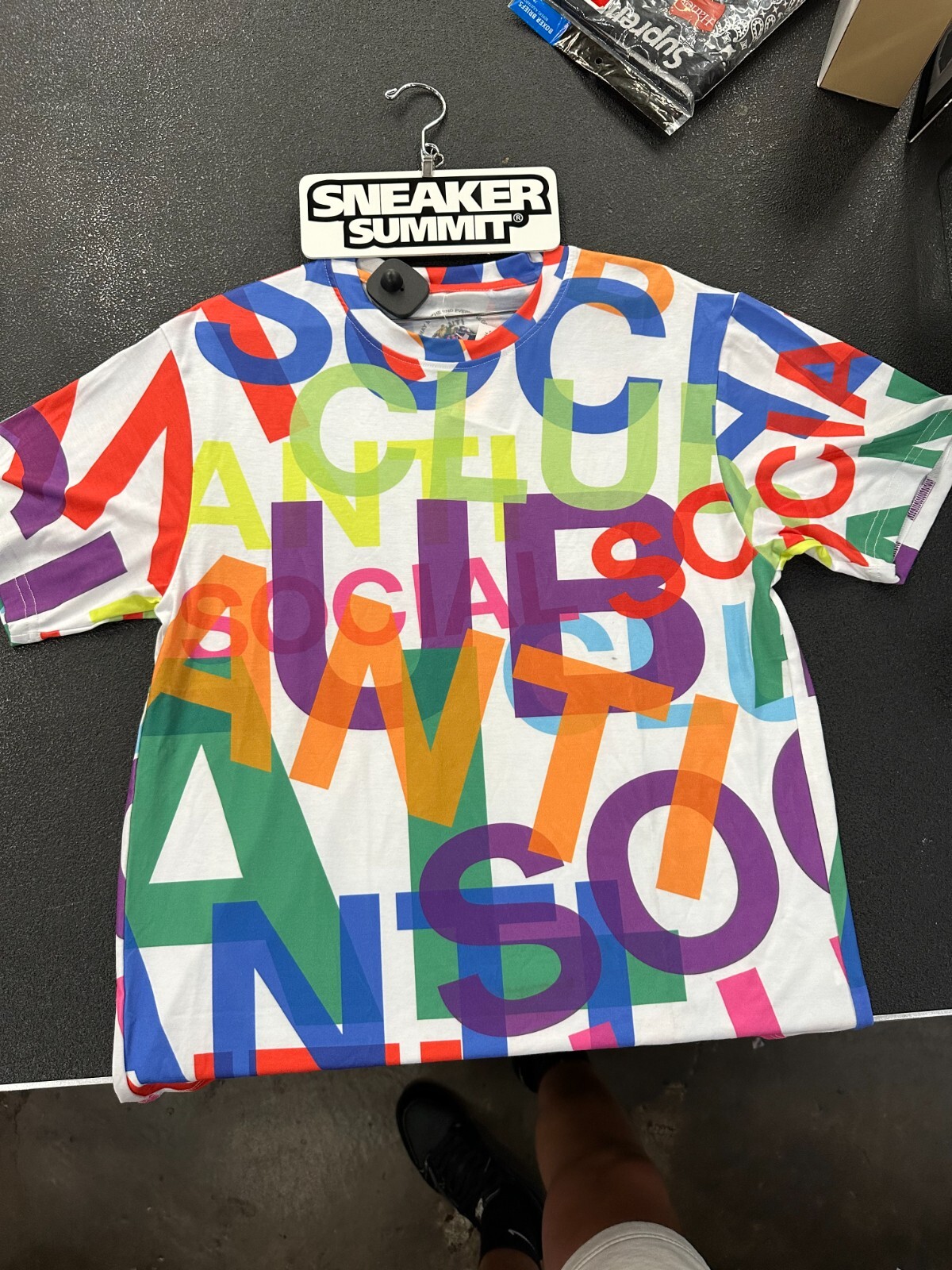anti social social club headrush tee multi gallery