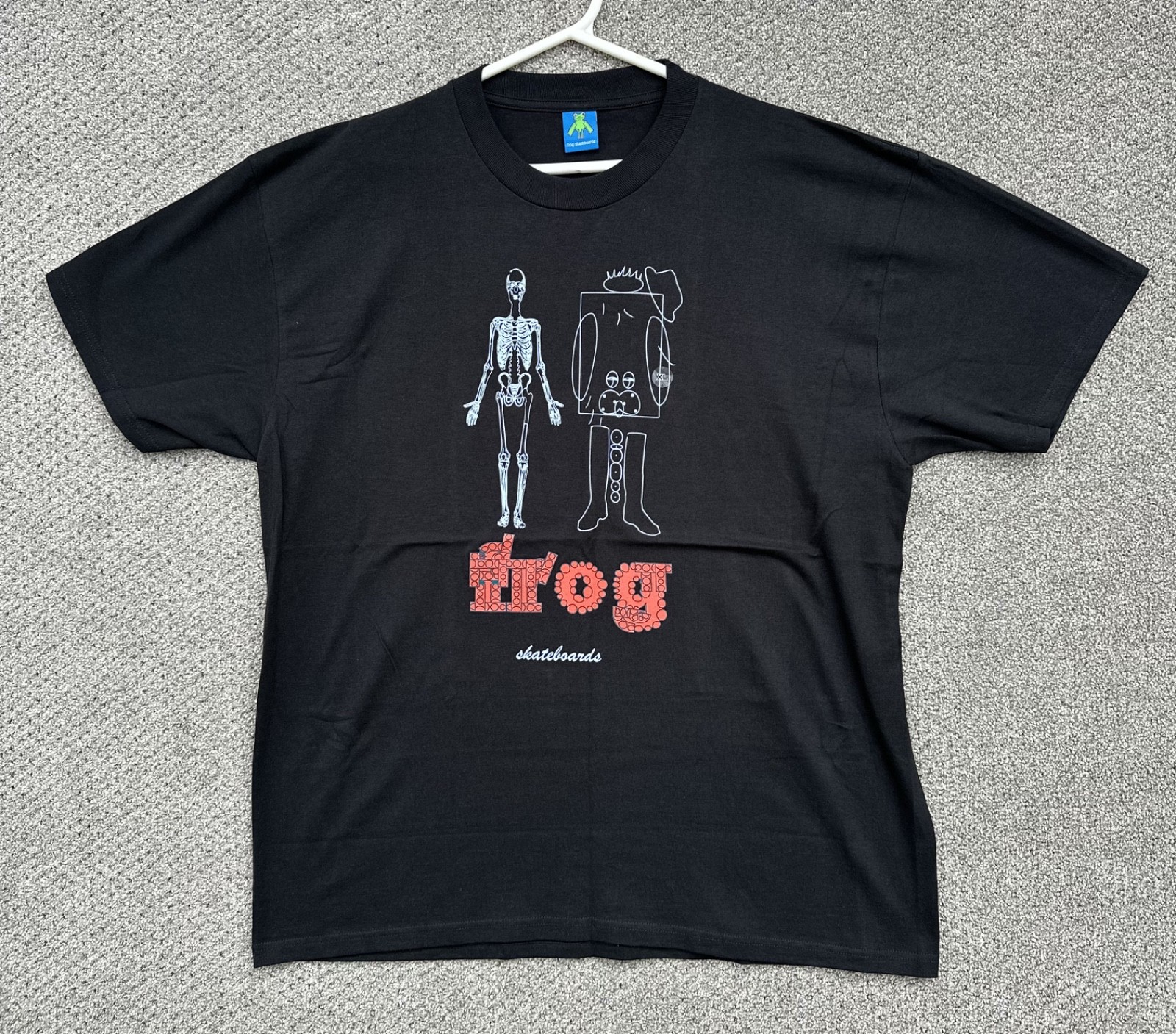 FROG Skateboards Vector Worlds Graphic Mens Tee Size XL Black New Without Tags gallery
