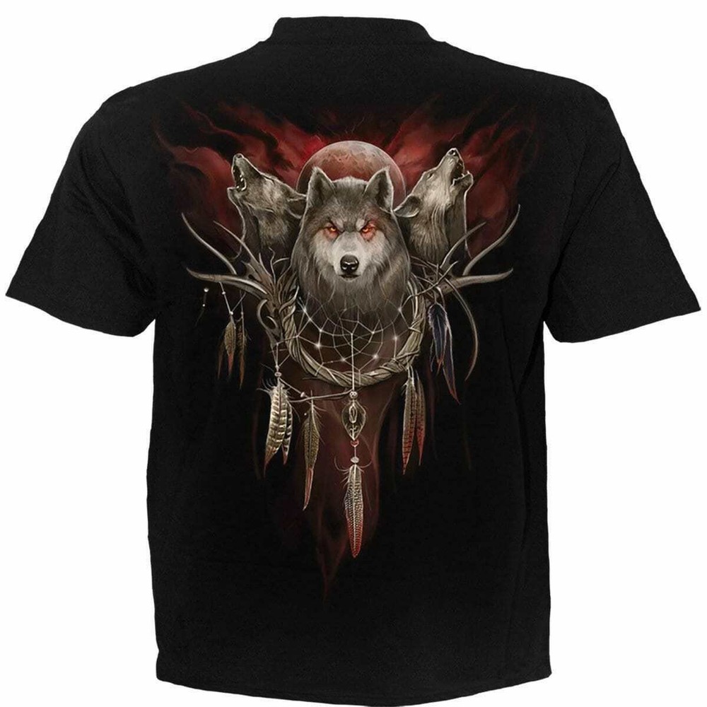 Spiral Direct Cry of the Wolf Native American Pride Vintage