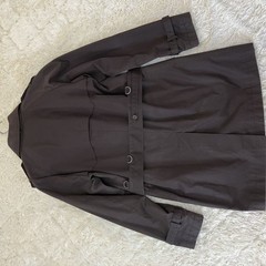 Paul Smith 2-Way Cashmere Blend Stripe Coat with Belt Japan