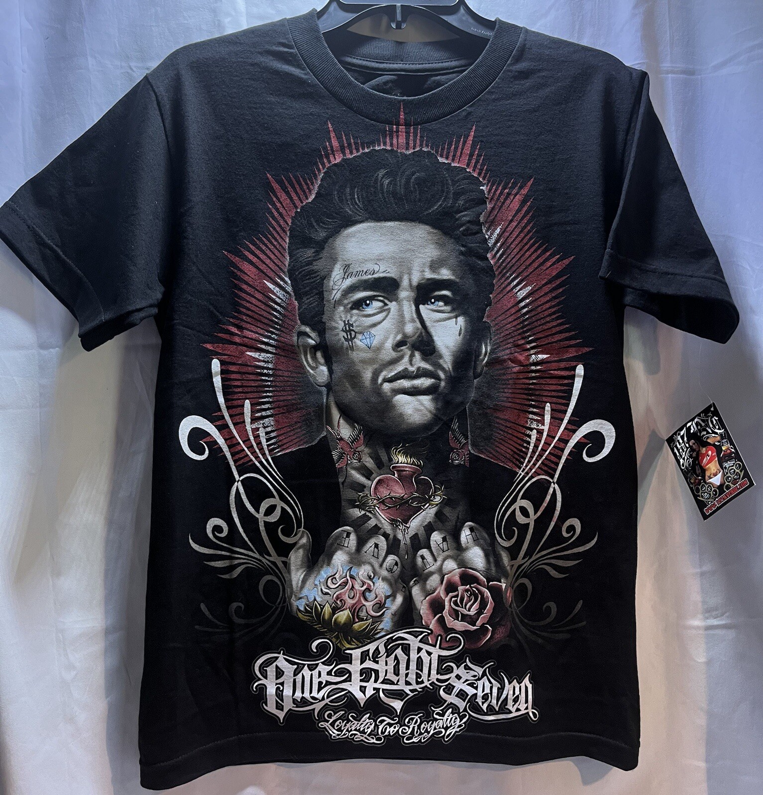 James Dean Rebel Without a Cause 187 One Eight Seven T-shirt size: Small