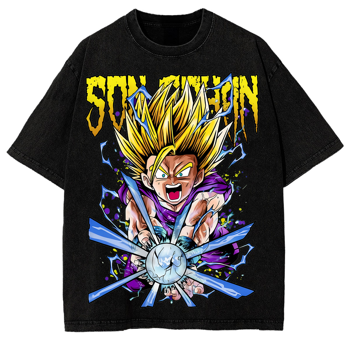 Son Gohan DBZ Graphic Tee Fans And Lovers Anime T-Shirt gallery