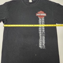 Harley Davidson Rocky Point 2013 Skull Rally Tee Mexico L 21×29