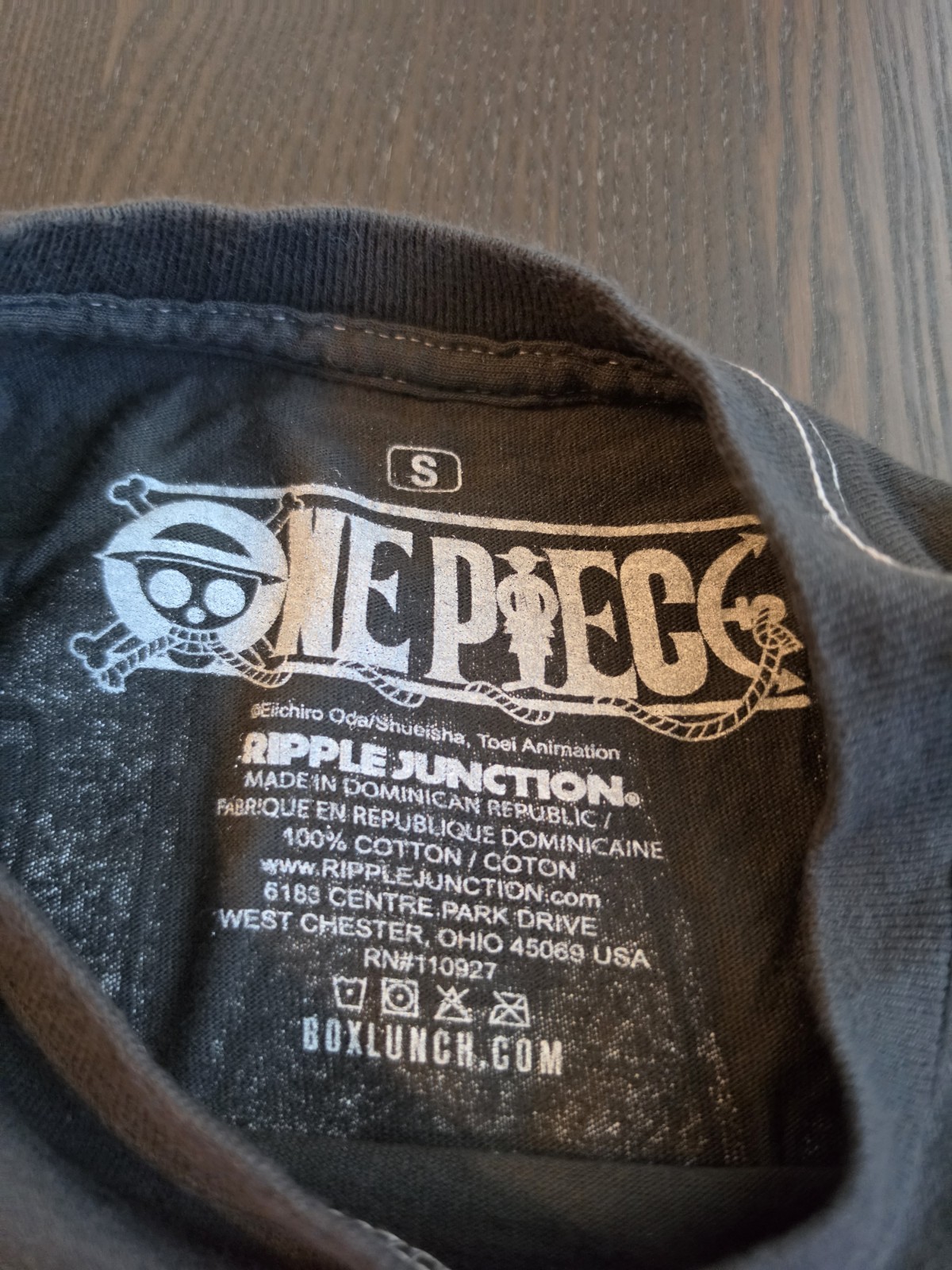 Ripple Junction One Piece Gear 5 Luffy Black And Purple Size Small T-Shirt NWOT gallery