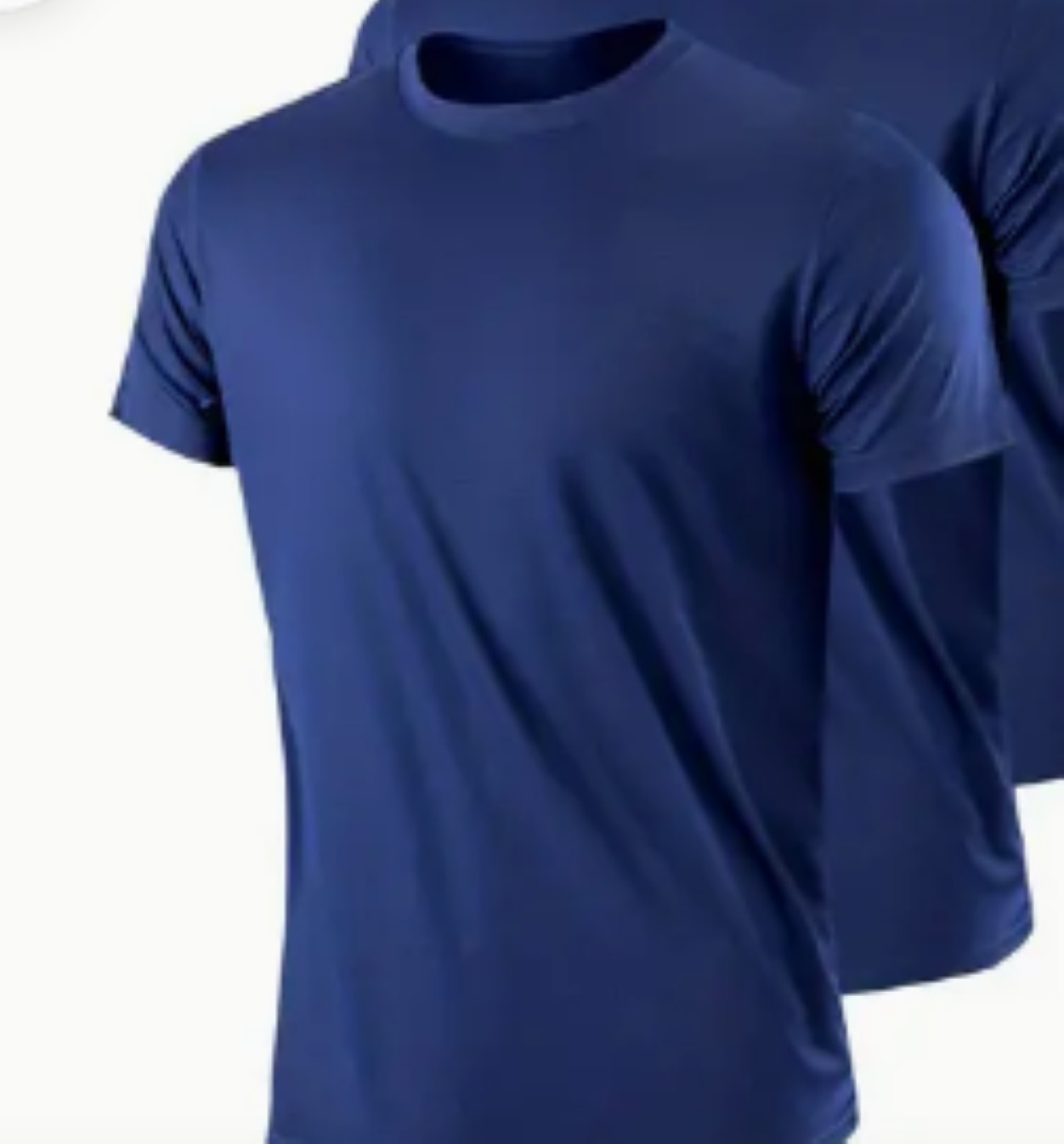 3-5 Days Free Shipping Men’s Moisture Wicking t-shirts Sz. M-2XL Blue or Black