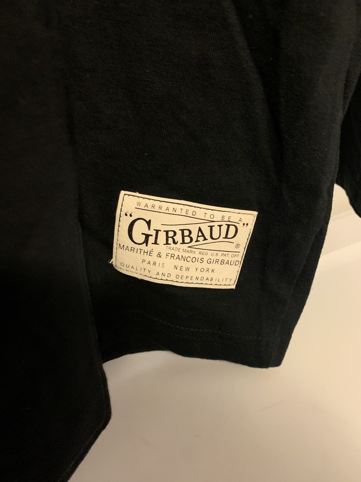 VTG Marithe Francois Girbaud Mens Sz 4XL Long Sleeve T Shirt Black gallery