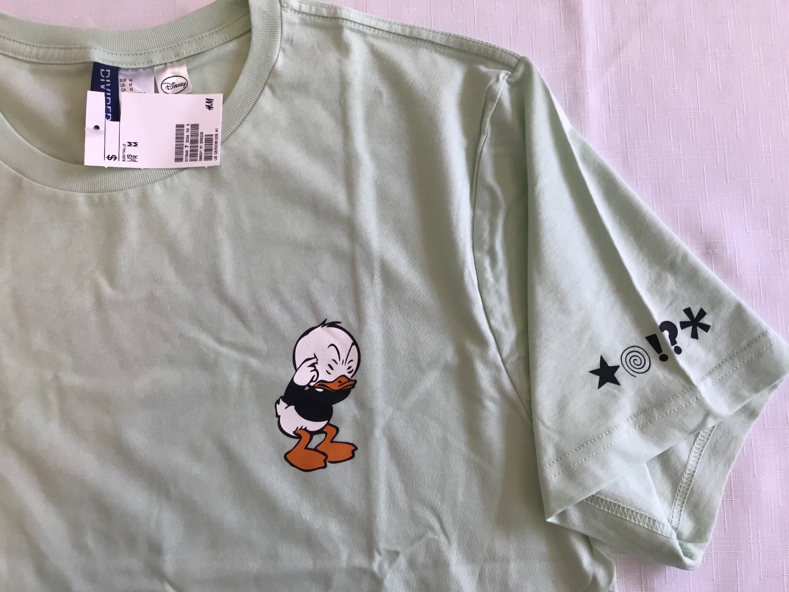 Authentic Disney HUEY DEWEY LOUIE H&M T-Shirt NEW Sizes XS,S,M,L,XL DOUBLE-SIDED gallery