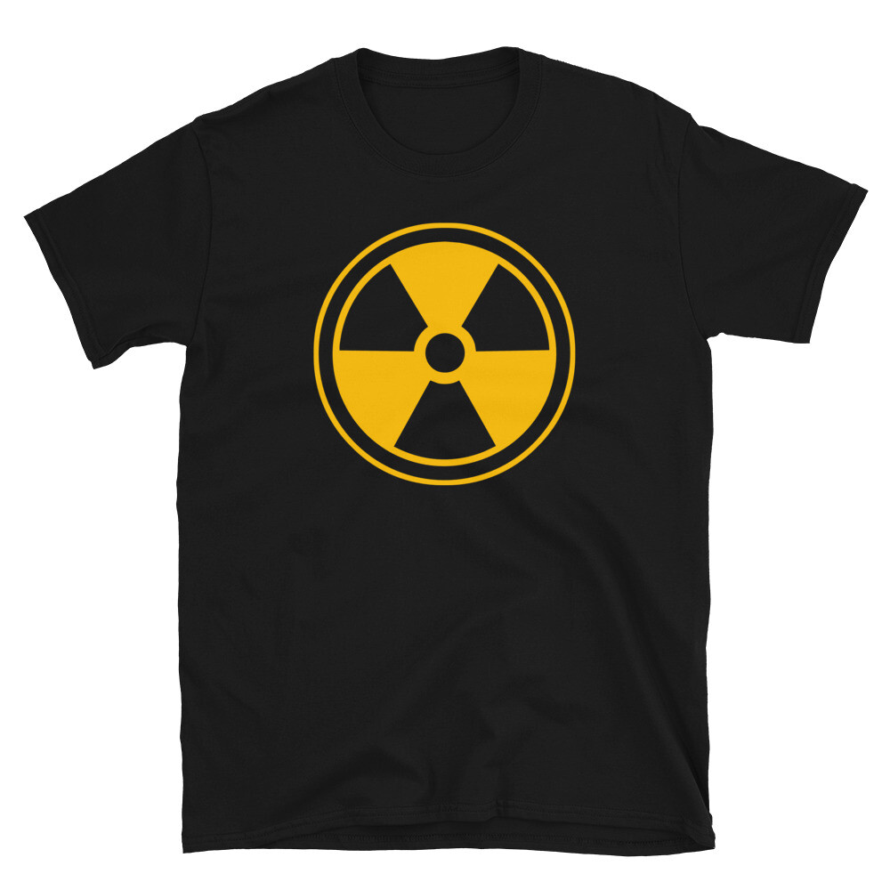 Yellow Radioactive Radiation Warning Sign Short-Sleeve T-Shirt gallery