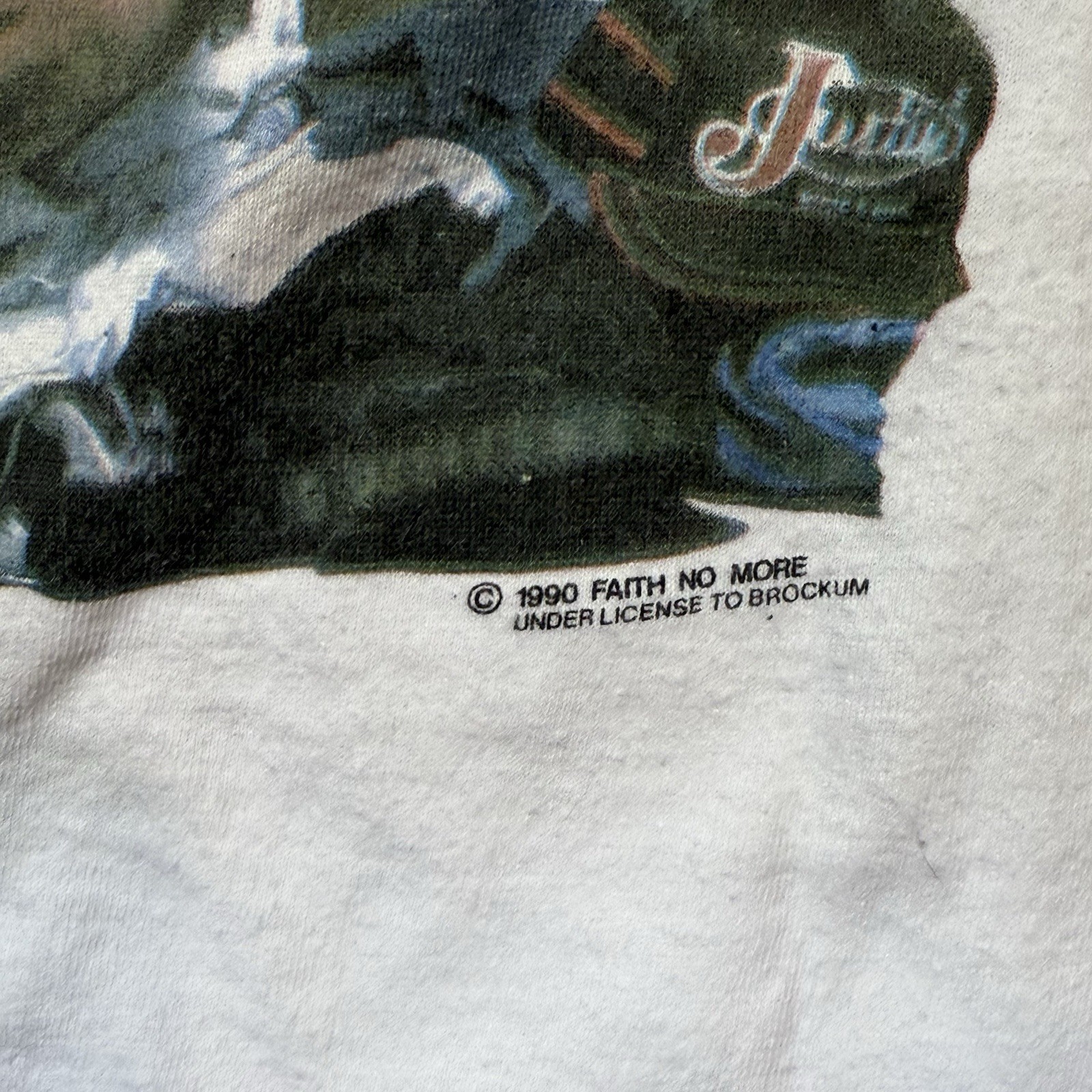 Vintage 1990 Faith No More You Fat Bastards T Shirt XL Single Stitch Brockum gallery
