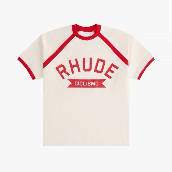 Rhude Ciclismo T Shirt Large New