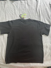 A Bathing Ape BAPE Baby Milo Black Graphic Print Logo Crew Neck T-Shirt M