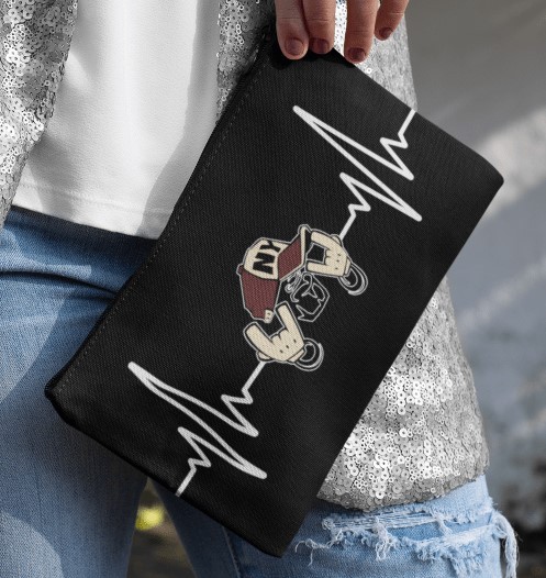 Urban Heartbeat T-Shirt and Money Bag Gift Set, Urban Streetwear Collection gallery