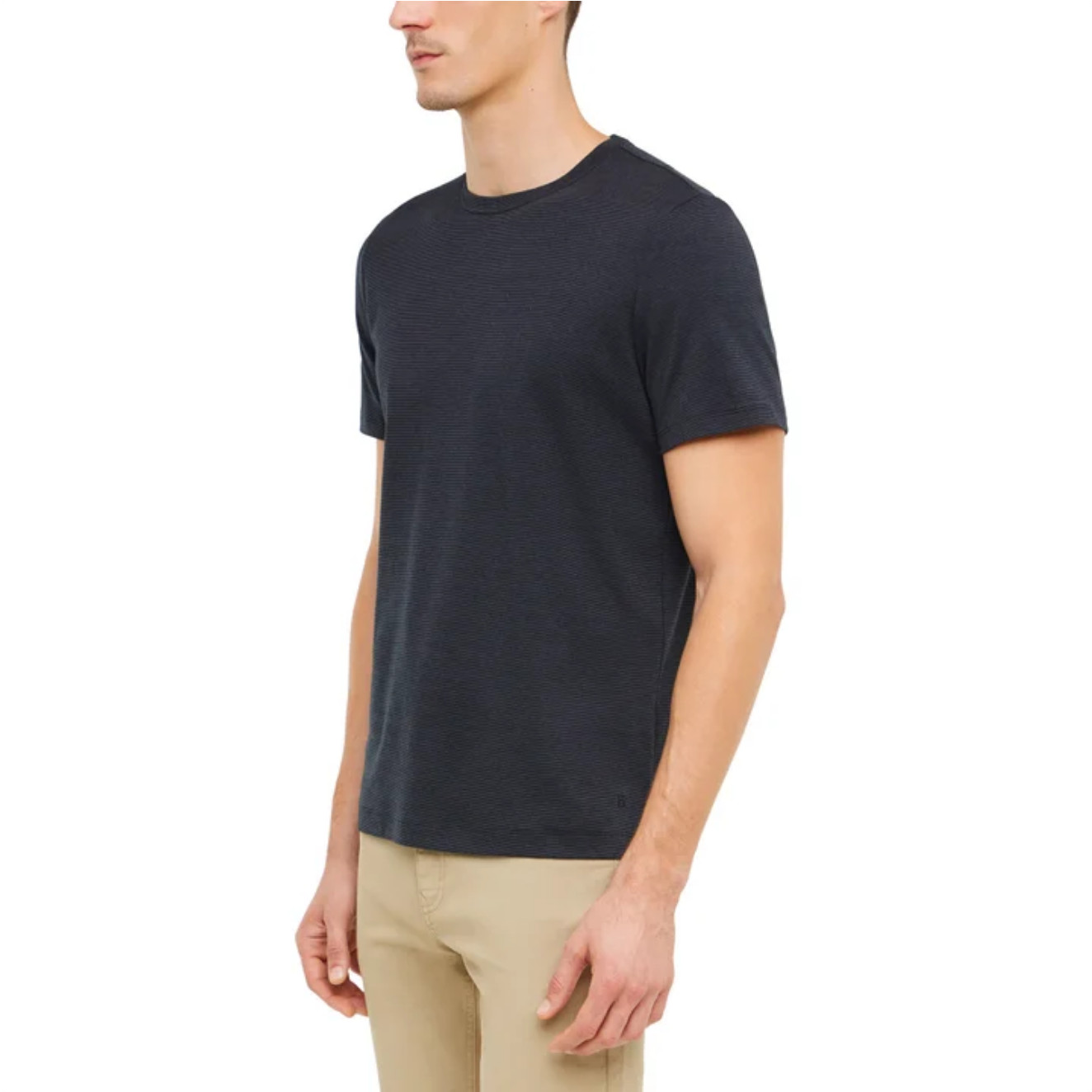 Banana Republic Men’s Luxe Touch Performance Tee - Black, Medium gallery