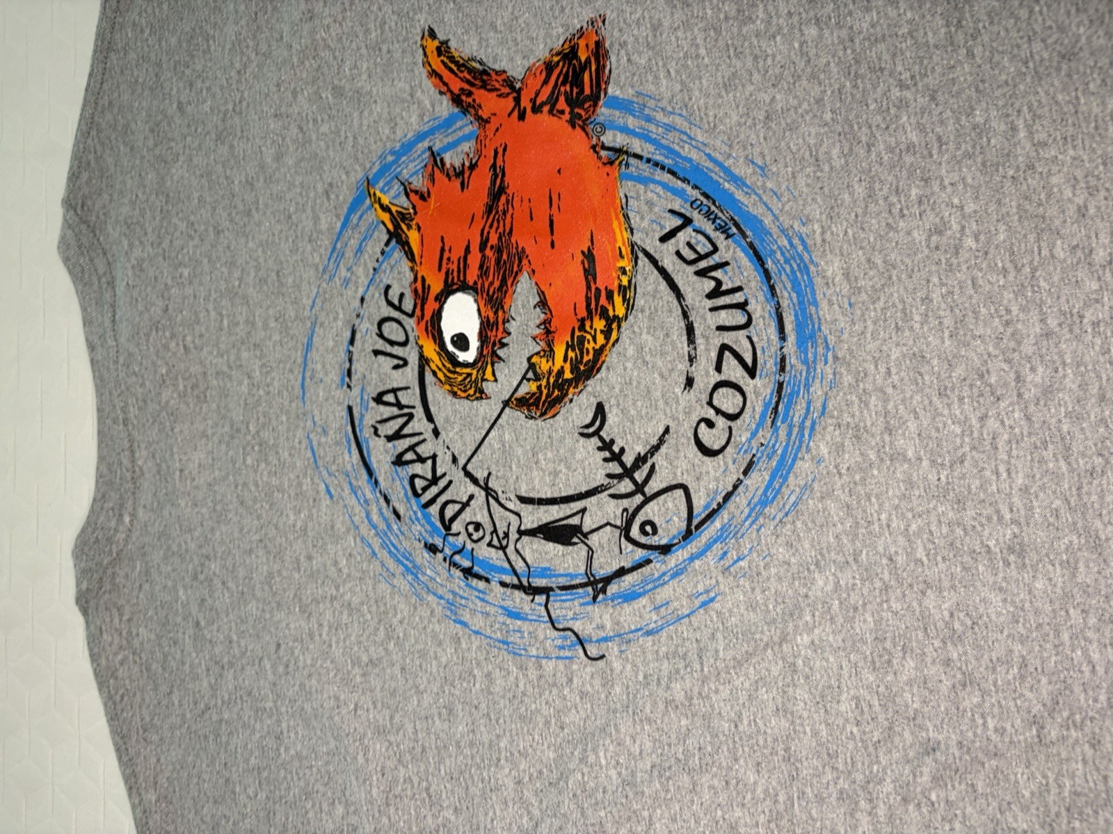 Y2K Pirana Joe Cozumel T-shirt new with tags Size Medium gallery