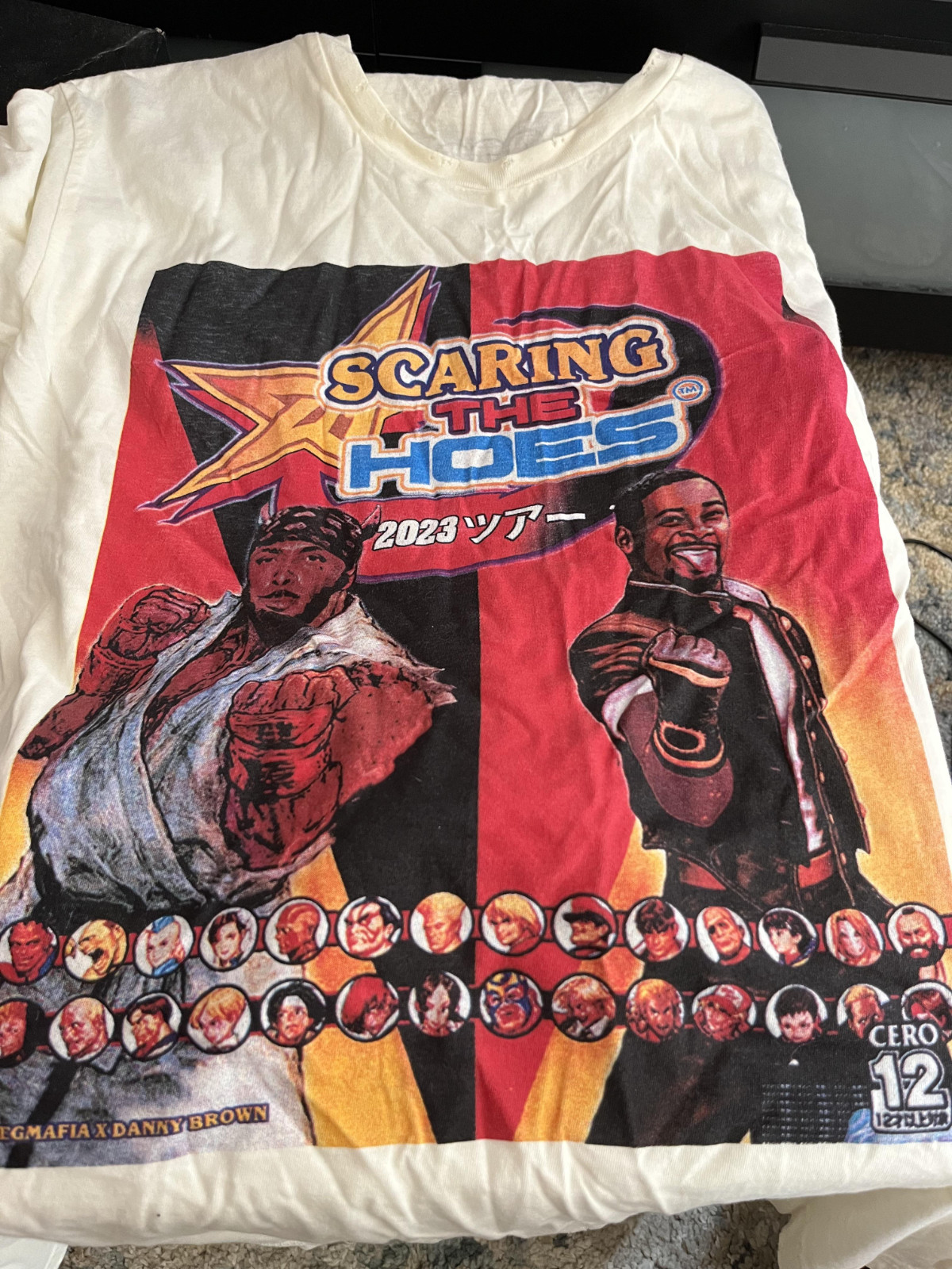 JPEGMAFIA and Danny Brown 2023 T-shirt Gift For Fan Full Size S to 5XL K1028