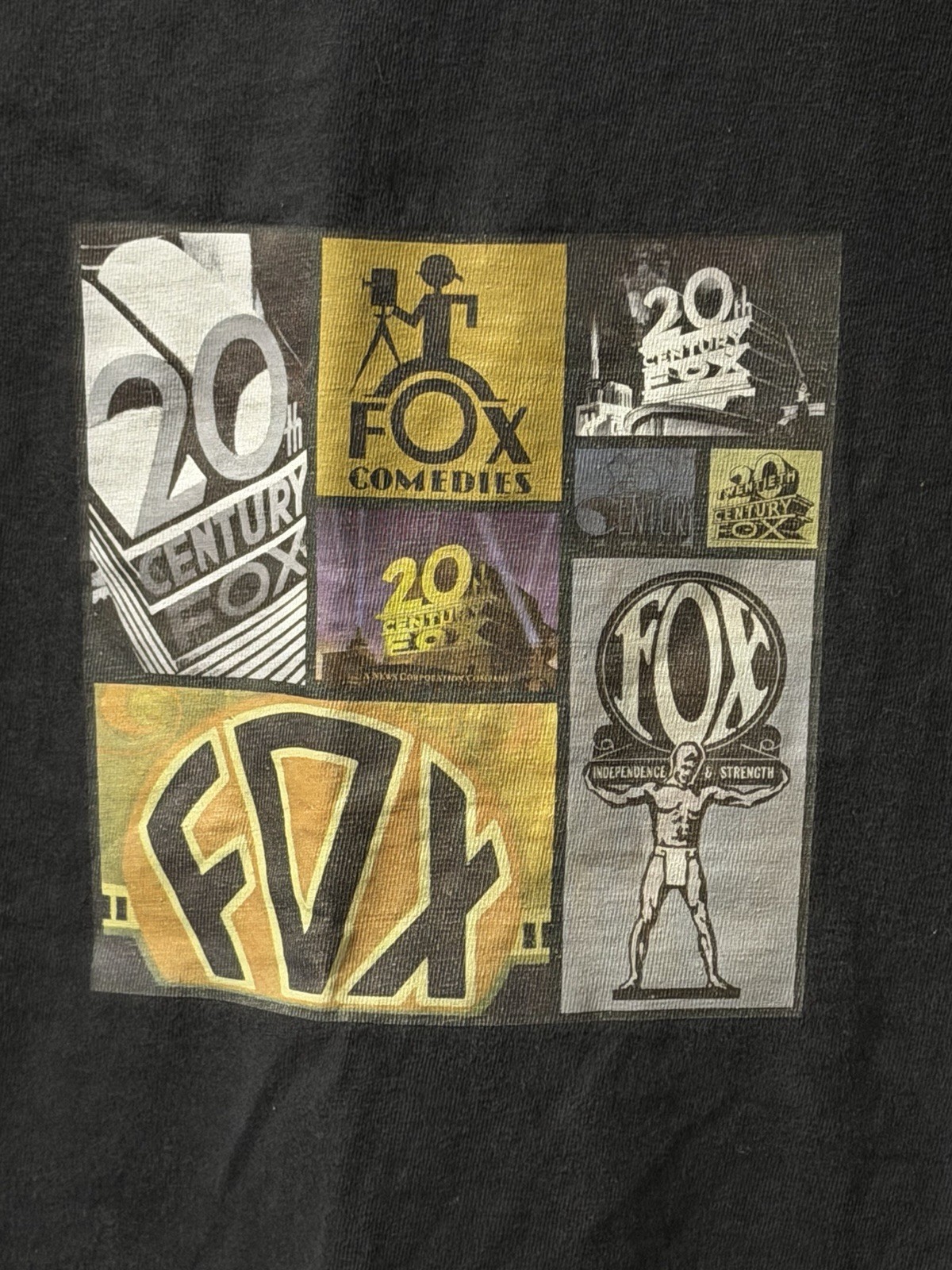 Vintage 20th Century Fox Studios Movie Show Shirt Large Bin 3 gallery