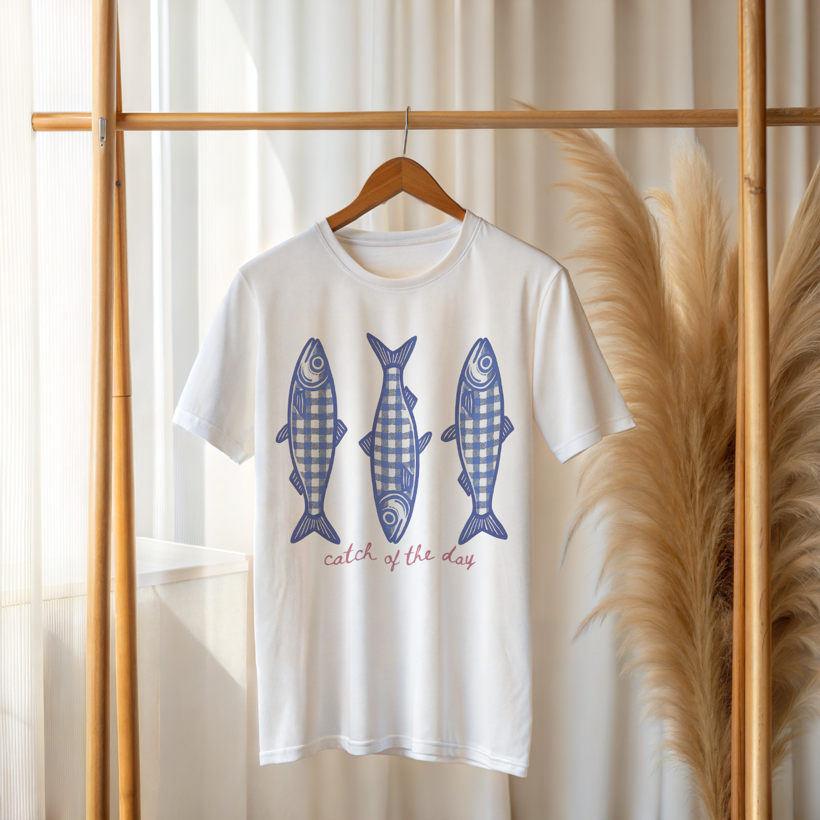 Catch of the Day Fishing T-Shirt Nautical Seafood Lover Gift Fisherman UnisexA69 gallery