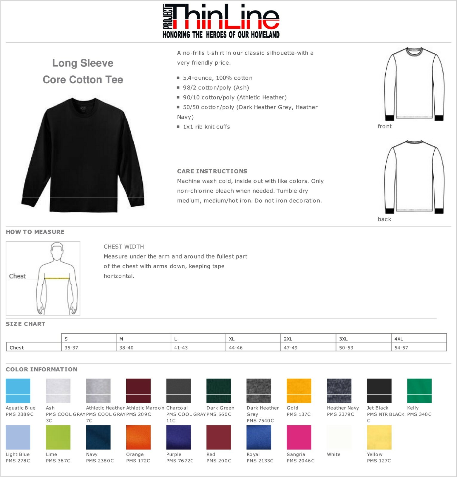 Thin Orange Line American Flag Search Rescue SAR Coast Guard Long Sleeve Shirt gallery