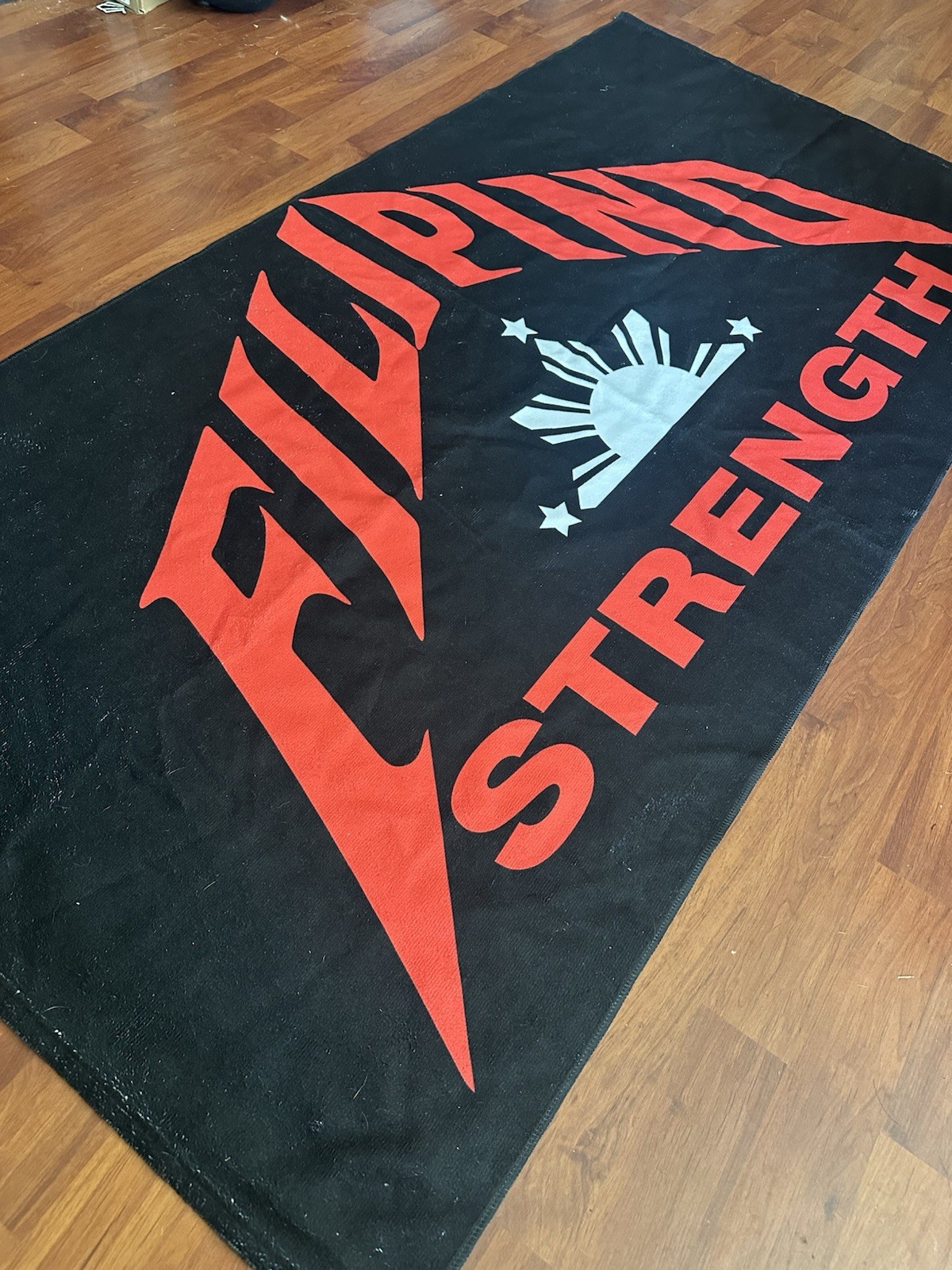 Filipino Strength Towel 30″x 60″ Beach Park Pinoy Filipino Legends Black New