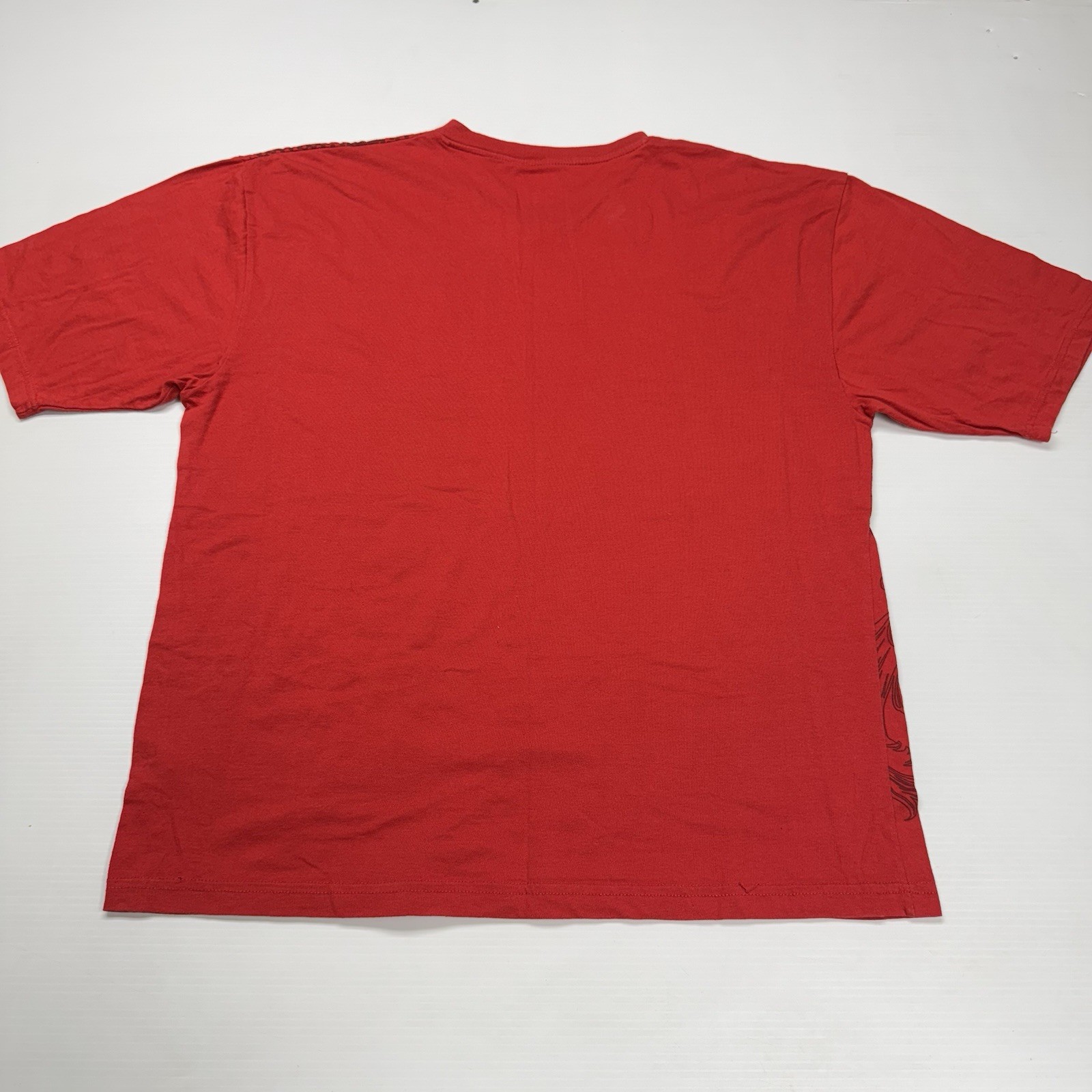 Mecca Y2K Under His Wings Punk Logo Mens T-Shirt 4XL Red Grunge Streetwear gallery