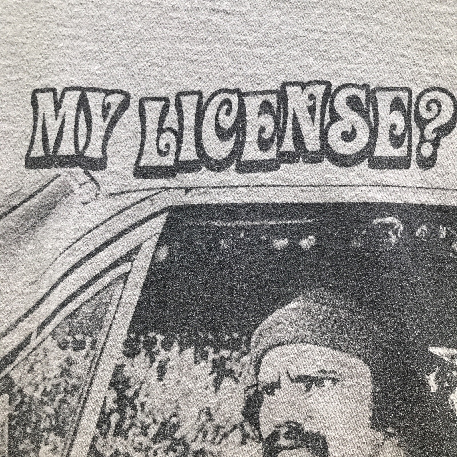 Cheech & Chong Up In Smoke Tshirt My License? Adult See Description gallery