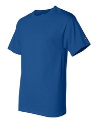 CHAMPION MEN’S NEW SHORT SLEEVE 100% COTTON TAGLESS T-SHIRT S-2XL 3XL T525