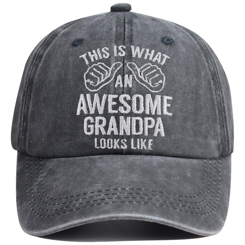 Grandpa Gifts from Grandson Granddaughter, Grandpa Hats for Men, Fathers Day ... gallery