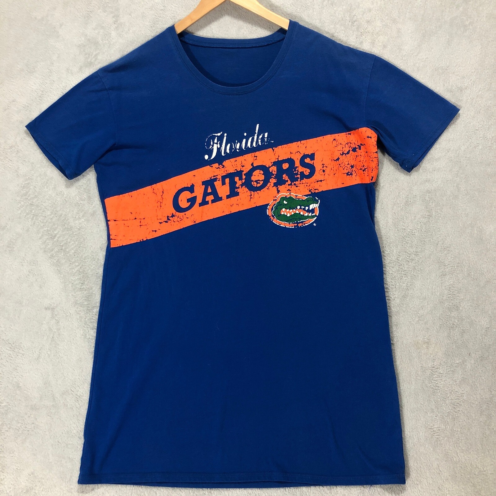 Florida Gators T-Shirt Graphic Print Short Sleeve Blue Tee Shirt Dress Size XL gallery