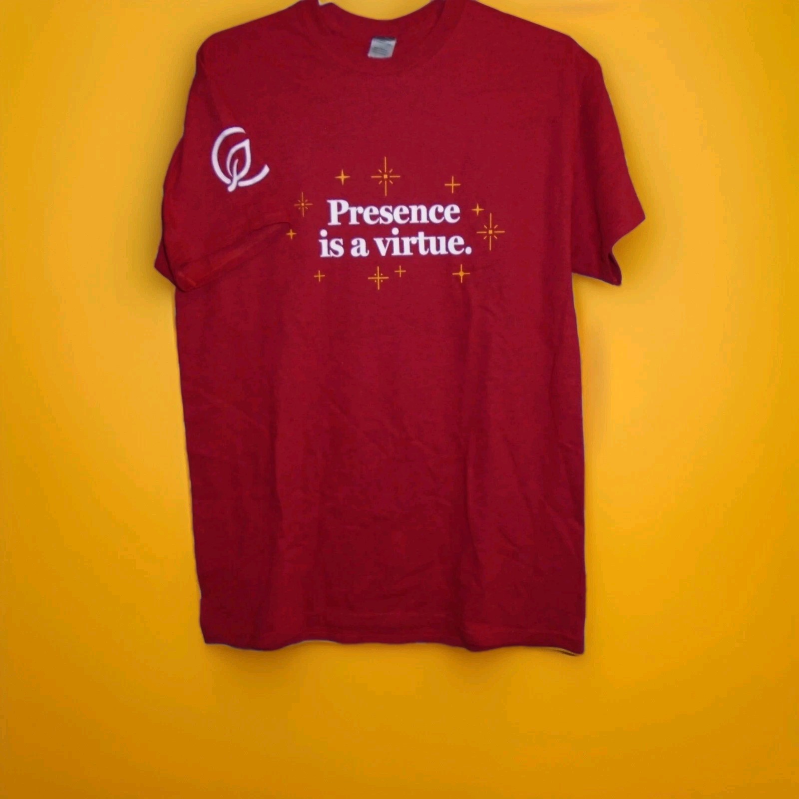 30 DAYS OF PRESENCE MENS PRESENCE IS A VIRTUE TSHIRT SIZE MEDIUM WORN 3 TIMES gallery