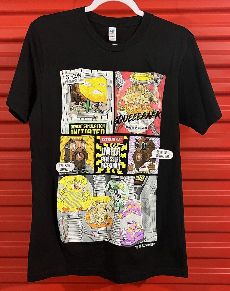Sneaker Con Shirt S-Con Research Lab Medium Official Merch Extreme Heat Black